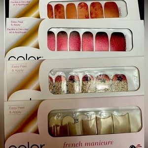 Lot of 7 Color Street nail polish strips - Brand New!